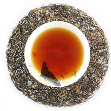 Οργανικό μαύρο τσάι τσαγιού Keemun το χαλαρό εζυμώνομσε εντελώς τη μισή καφεΐνη του καφέ